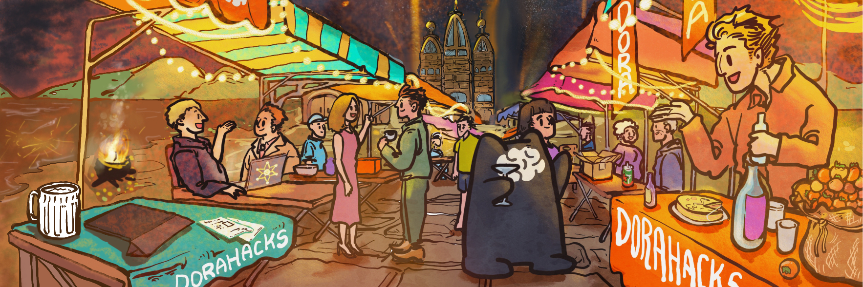 DoraHacks workspace banner